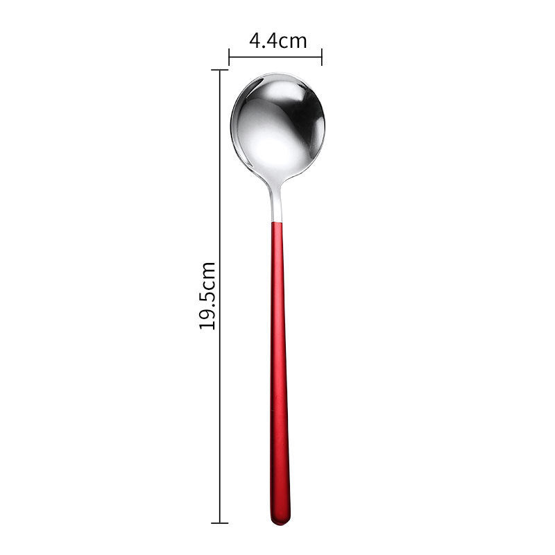 Stainless steel spoon