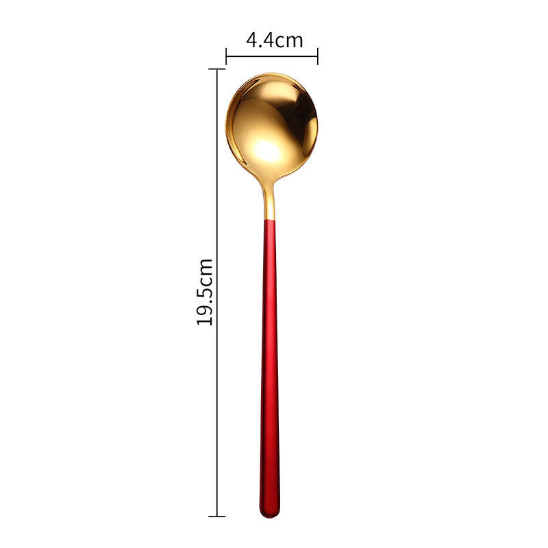 Stainless steel spoon