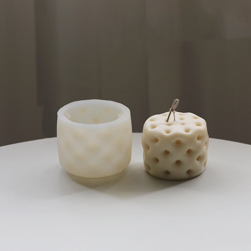 Creative Geometric Shapes Of Candle Molds
