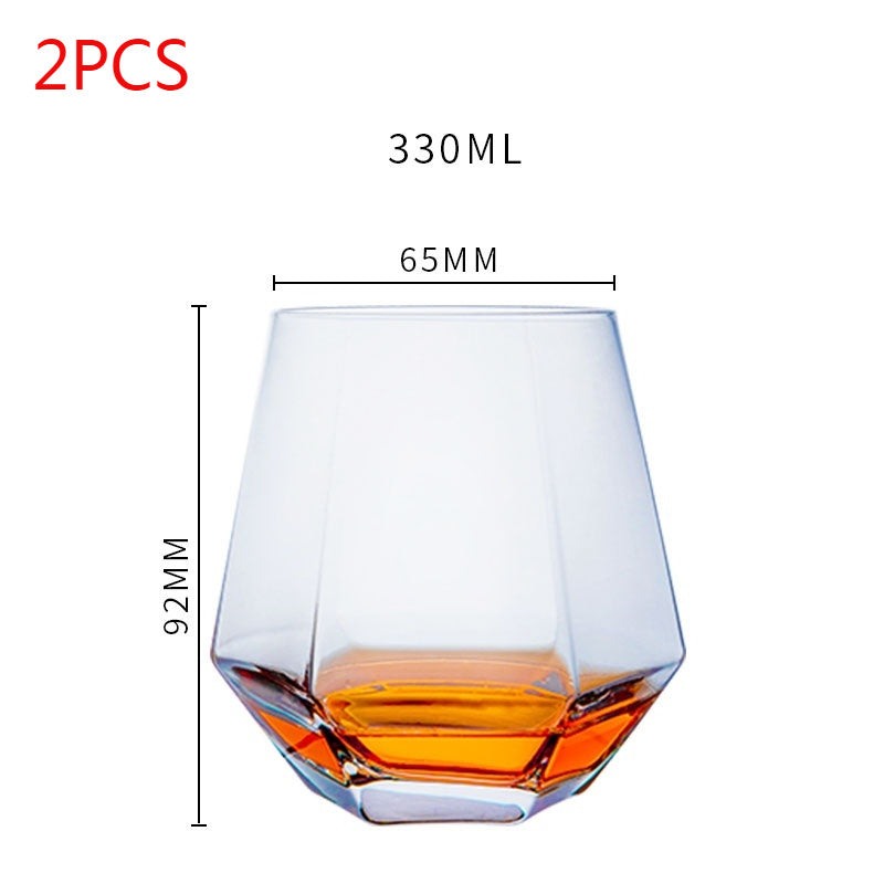 Tumbler Wine Glass Crystal Handmade Wine Glass Foreign Wine Glass
