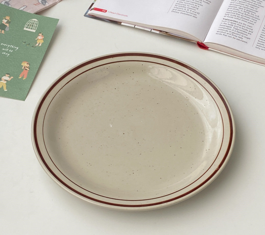 Dinner Plate Ins Dish Ceramic Tableware