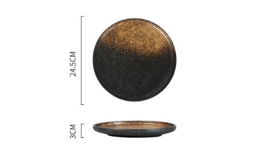 Steak Plate Home Ceramic Japanese Creative